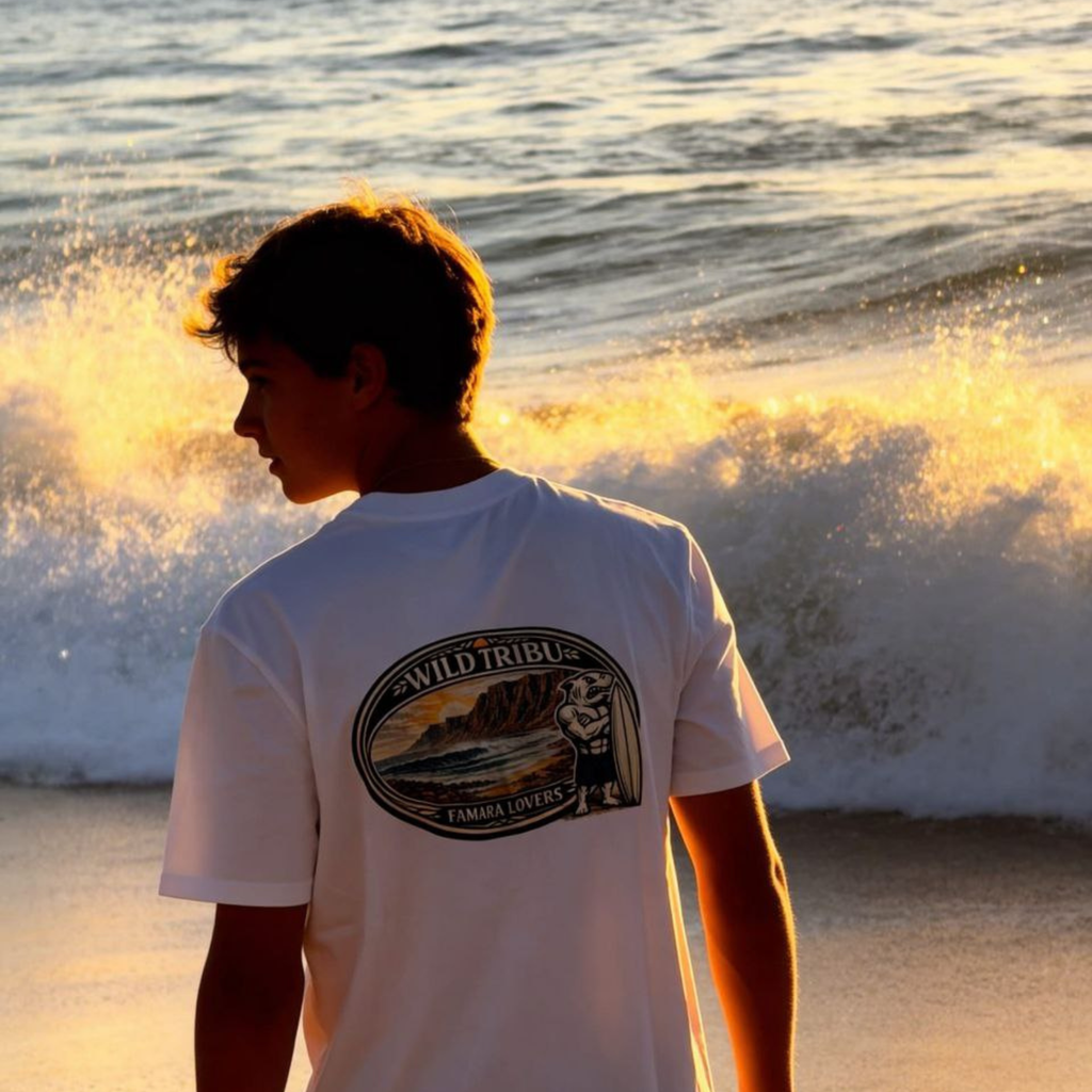 Wild Tribu – Famara Lovers Organic Tee | Lanzarote Collection
