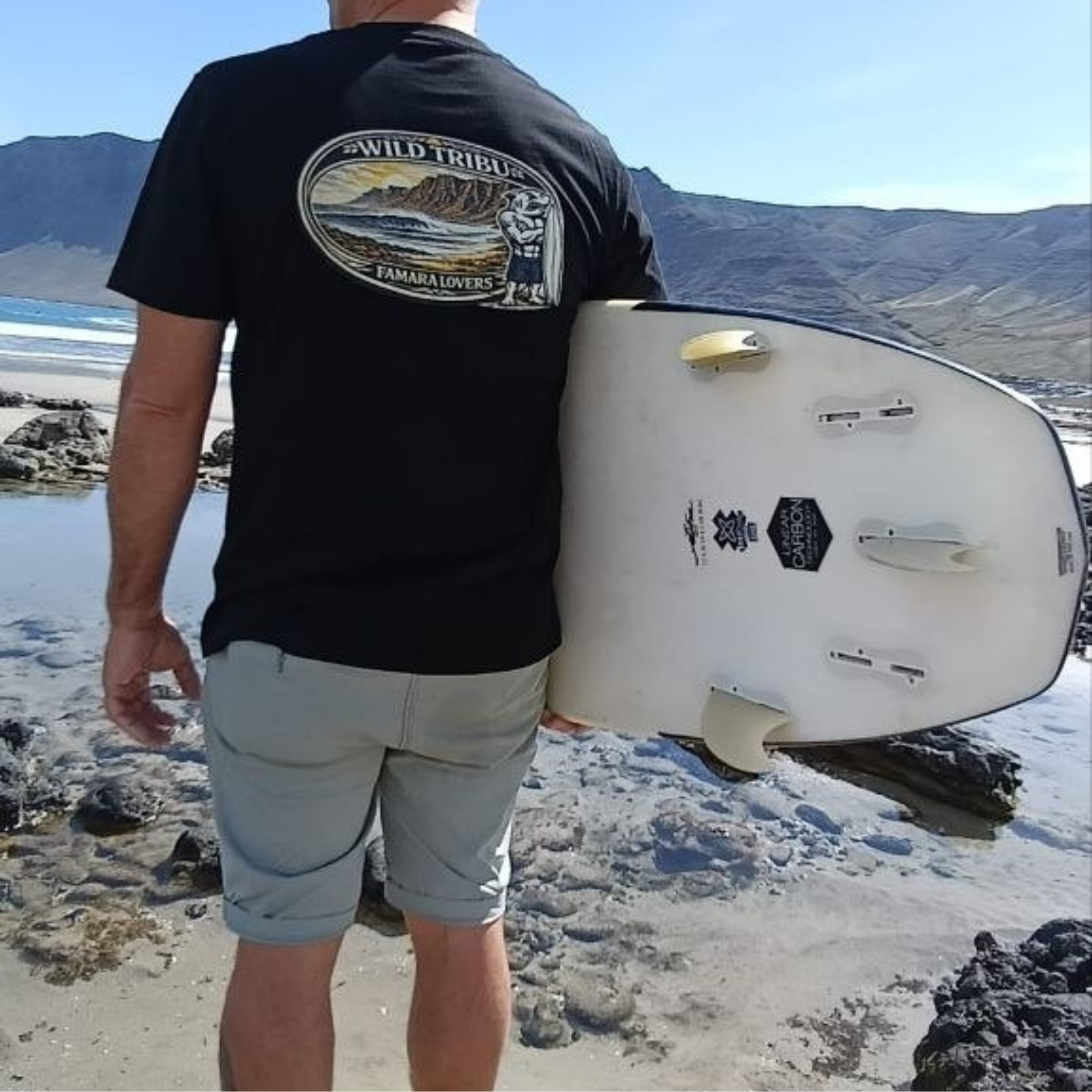 Wild Tribu – Famara Lovers Organic Tee | Lanzarote Collection
