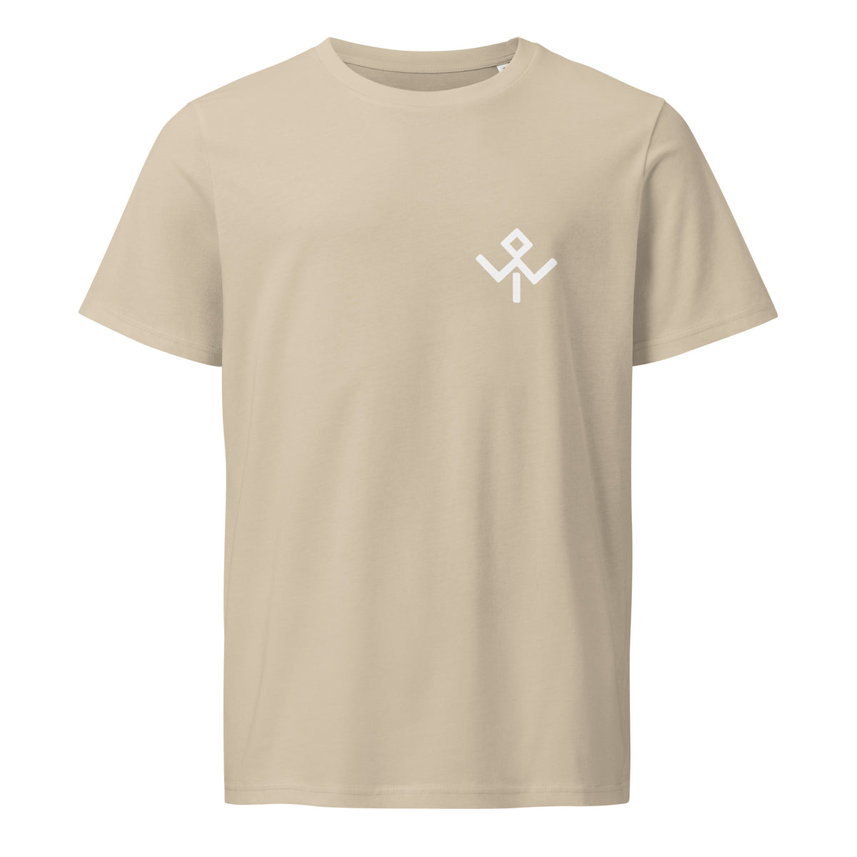 La Izquierda de La Santa — Camiseta orgánica | Bodyboard en Desert Dust, vista frontal